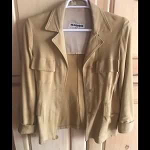 Jil Sanders Suede Jacket